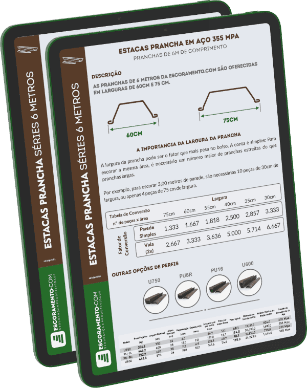 Planchas de acero de 6 metros y 355 MPa