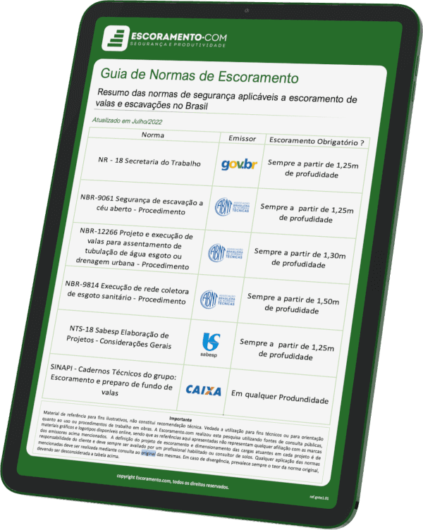 Guía de normas de Entibacion Brasil